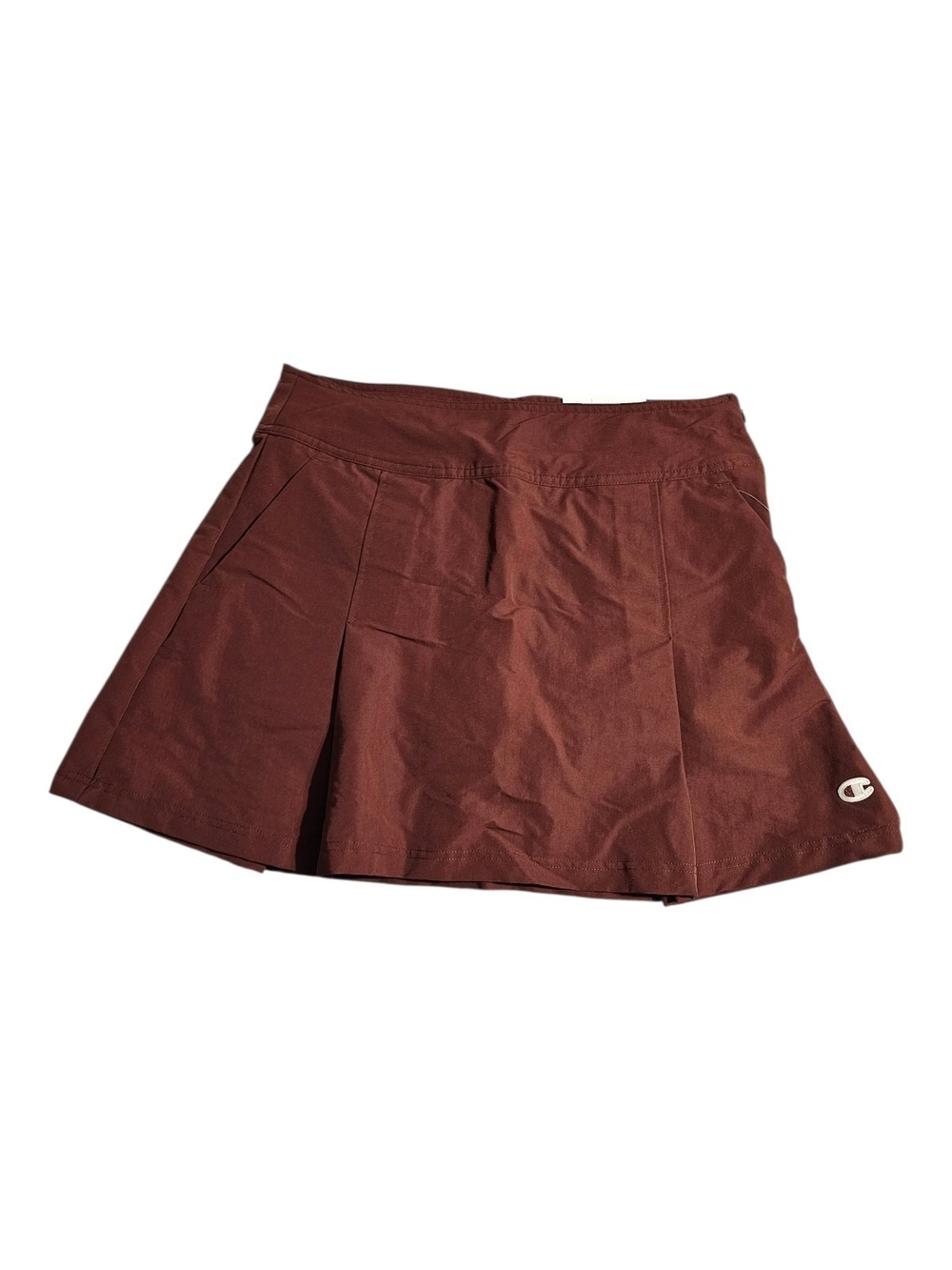 Champion Women's Brown Athletic Pleated Skort.